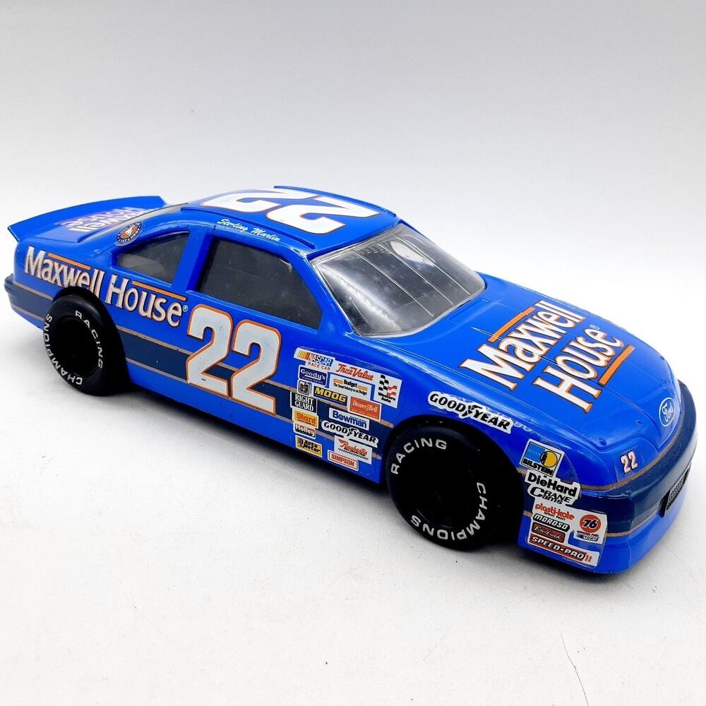 Vintage 1991 Racing Champions NASCAR Maxwell House #22 Ford 1:24 Die Cast Car